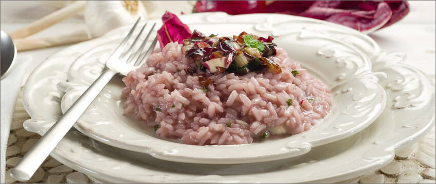 Risotto al radicchio e gorgonzola / Ricette / Home - La ...